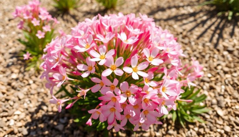 La fleur qui survit à tout, s'épanouit dans le gravier et fleurit sans interruption tout l'été sans eau